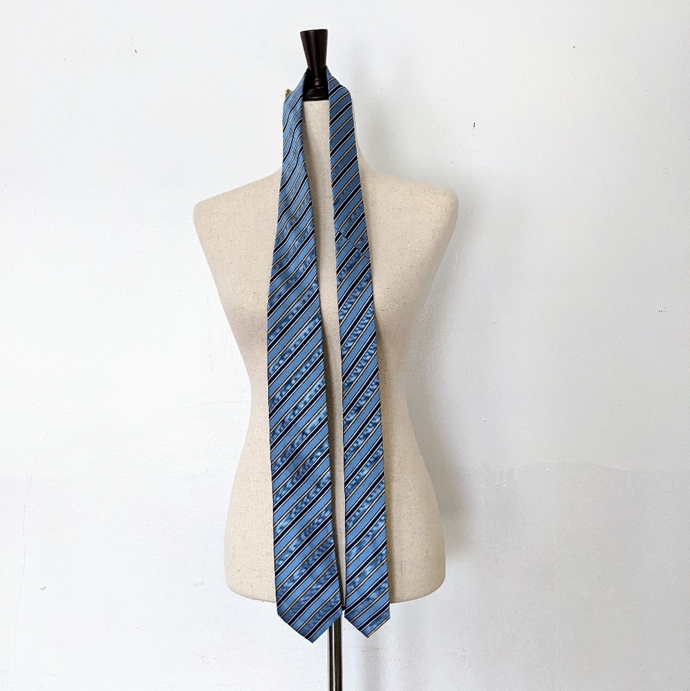 Sartoriale Blue Striped Tie